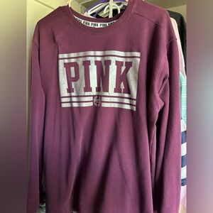 PINK maroon long sleeve